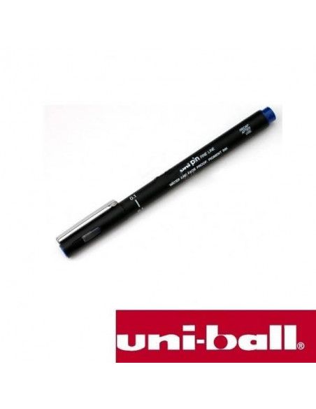 ROTULADOR CALIBRADO UNI PIN MANGA NEGRO 0.1 MM.