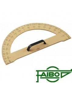 SEMICIRCULO DE PLASTICO PARA PIZARRA 34 CM.
