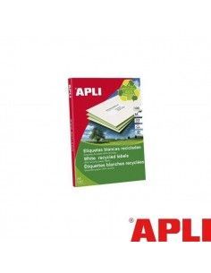 ETIQUETAS APLI LASER PACK DE 100 HOJAS A4 210X297 MM