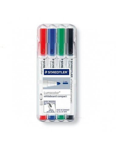 CAJA 4 ROTUL.PIZARRA SURT LUMOCOLOR 341