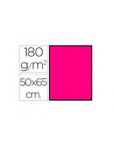 CARTULINA 50 X 65CM 180 GR COLOR ROSA
