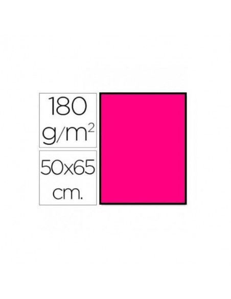 CARTULINA 50 X 65CM 180 GR COLOR ROSA