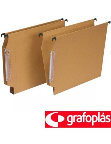 CARPETA COLGANTE  CON VISOR LATERAL DE 140 MM