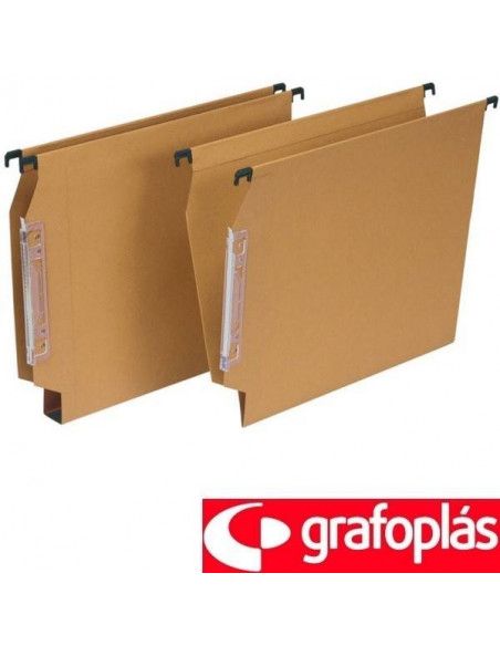 CARPETA COLGANTE  CON VISOR LATERAL DE 140 MM