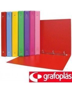 CARPETA DE ANILLAS ESCOLARES TAMAÑO FOLIO  COLOR AMARILLO