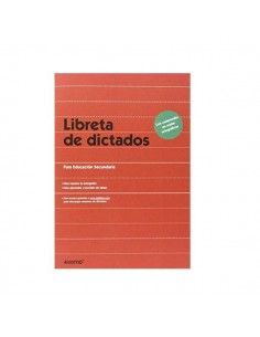 LIBRETA DE DICTADOS PARA EDUCACION SECUNDARIA