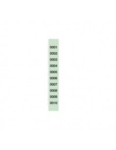 TIRA RIFA  150 x 30 CM DE 1 AL 1000 SIN MICROPERFORAR