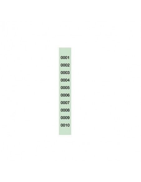 TIRA RIFA  150 x 30 CM DE 1 AL 1000 SIN MICROPERFORAR