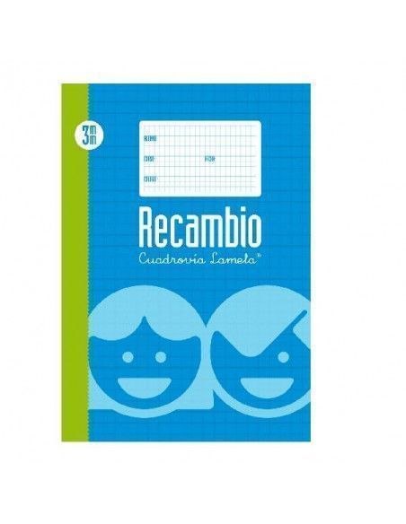 RECAMBIO LAMELA FOLIO 3MM 100 HOJAS