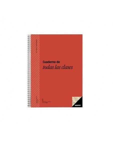 CUADERNO DE TODAS LAS CLASES PARA PROFESORES 22.5X31CM