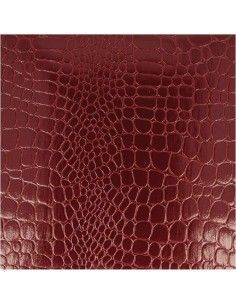 PAPEL PARA DECORACIONES DE 50X68 CM CROCO PLUM