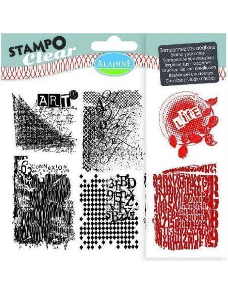 SELLOS DE SILICONA PARA SCRAPBOOKING TEXTURAS