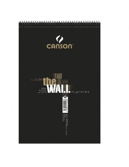BLOCK DE DIBUJOS CANSON DE 29.7X43X7 CM EXTRALISO DE 220 GRAMOS CON 30 HOJAS