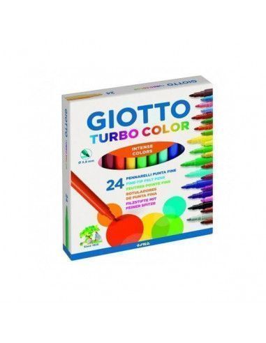 ROTULADORES GIOTTO PACK DE 24 UNIDADES
