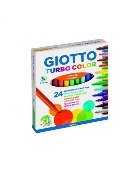 ROTULADORES GIOTTO PACK DE 24 UNIDADES