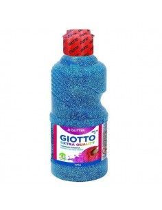 TEMPERA GLITTER 250 ML GIOTTO COLOR CYAN
