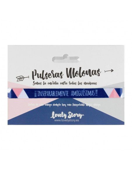 PULSERA "INSEPARABLEMENTE AMIGUÍSIMAS"