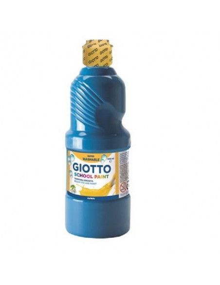 TEMPERA LIQUIDA GIOTTO DE 500ML COLOR CYAN