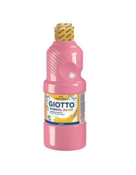 TEMPERA LIQUIDA DE 500 ML COLOR ROSA GIOTTO
