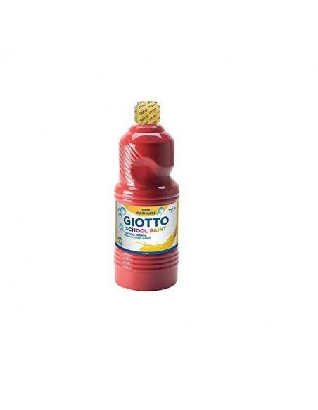 TEMPERA ESCOLAR LIQUIDA DE 500 ML ROJO ESCARLATA GIOTTO
