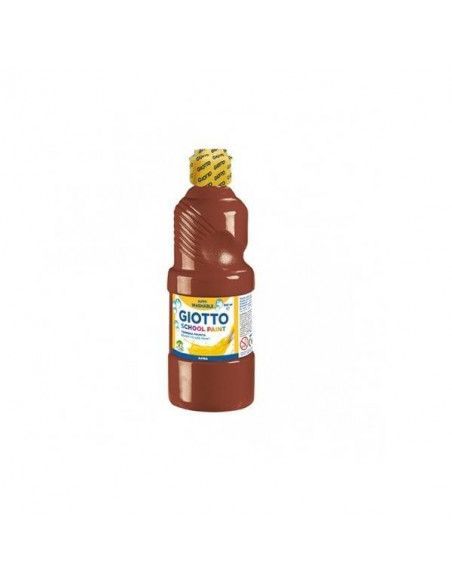BOTE DE TEMPERA LIQUIDA 500 ML COLOR MARRON DE GIOTTO