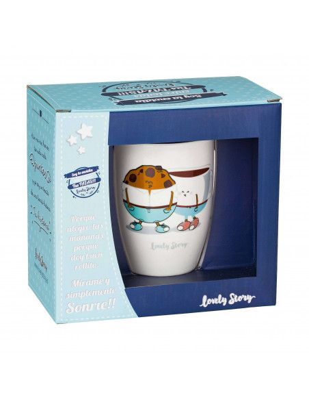 TAZA "HAGAMOS UN TRÍO TU. YO Y TODA LA VIDA"