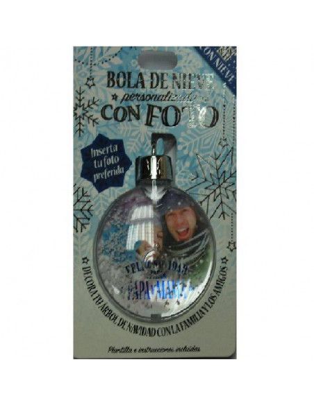 BOLA DE NIEVE PAPA Y MAMA