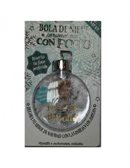 BOLA DE NIEVE MUY ESPECIAL