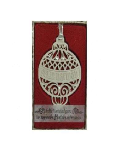 COLGADORES NAVIDEÑOS SWAROVSKI PADRES