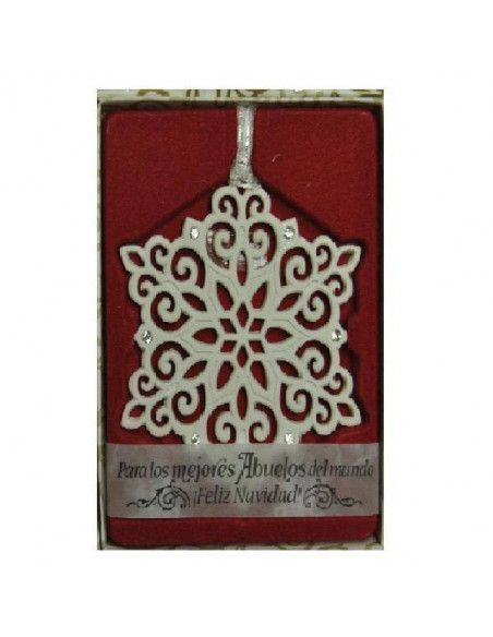 COLGADORES NAVIDEÑOS SWAROVSKI ABUELOS