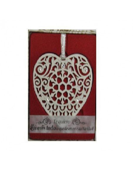 COLGADORES NAVIDEÑOS SWAROVSKI TE QUIERO