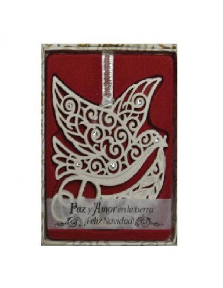COLGADORES NAVIDEÑOS SWAROVSKI PAZ