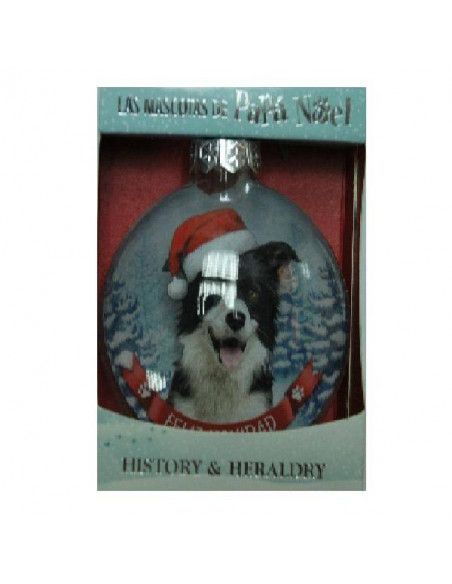 ADORNO NAVIDEÑO BORDER COLLIE