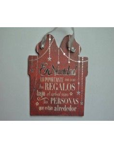 TARJETA NAVIDEÑA LO IMPORTANTE NO SON LOS REGALOS...