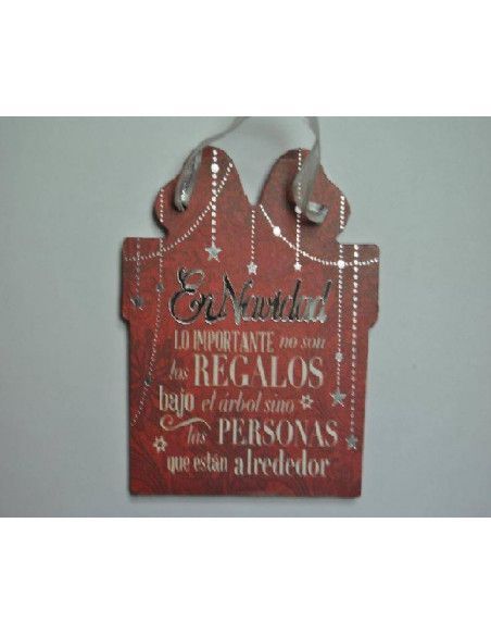 TARJETA NAVIDEÑA LO IMPORTANTE NO SON LOS REGALOS...