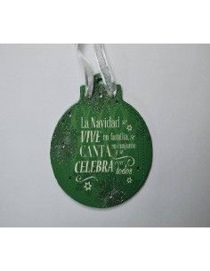 TARJETA DE NAVIDAD LA NAVIDAD DE VIVE EN FAMILIA. SE CANTA...