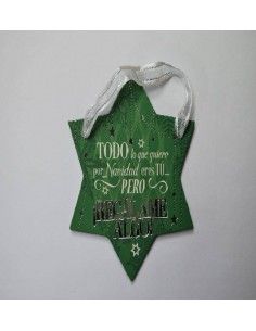 TARJETA NAVIDEÑA TODO LO QUE QUIERO POR NAVIDAD ERES TÚ...PERO