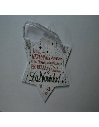 TARJETA NAVIDEÑA LOS HERMANOS AL JUNTARSE EN LAS FIESTAS...