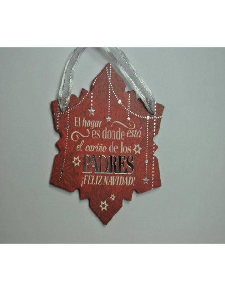 TARJETA NAVIDEÑA EL HOGAR ES DONDE ESTÁ EL CARIÑO DE LOS ¡FELIZ NAVIDAD!