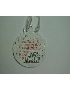 TARJETA NAVIDEÑA LOS HIJOS NACEN CON ALAS Y LAS MADRES LES AYUDAN A VOLAR