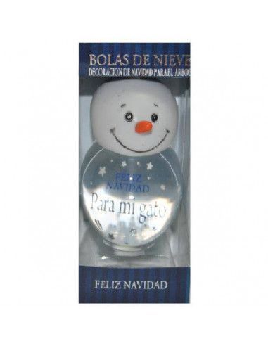 BOLA NAVIDEÑA PARA MI GATO