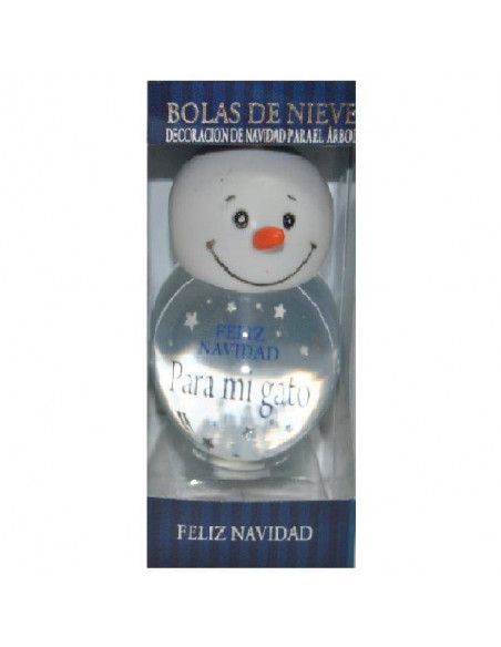 BOLA NAVIDEÑA PARA MI GATO