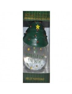 BOLA DE NAVIDAD 1ª NAVIDAD CON MI BEBÉ