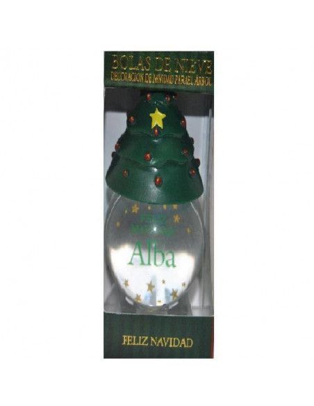 BOLA DE NAVIDAD ALBA