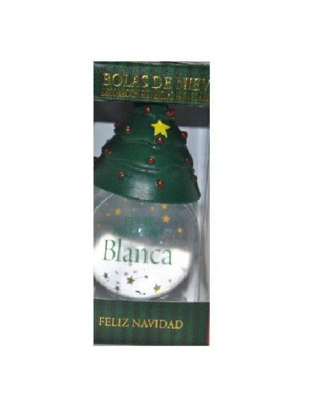 BOLA DE NAVIDAD BLANCA