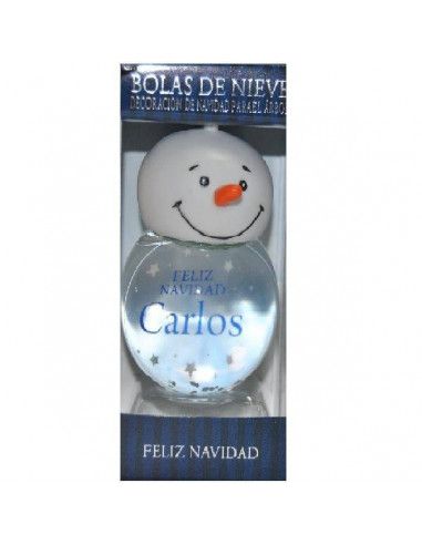 BOLA DE NAVIDAD CARLOS