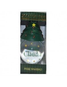 BOLA DE NAVIDAD CLAUDIA
