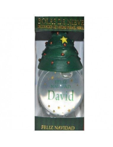 BOLA DE NAVIDAD DAVID