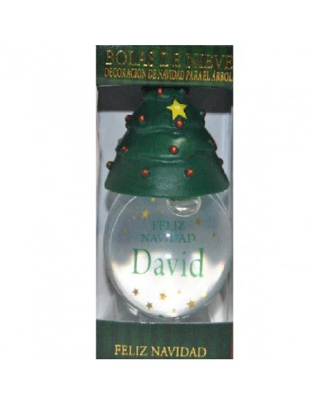 BOLA DE NAVIDAD DAVID