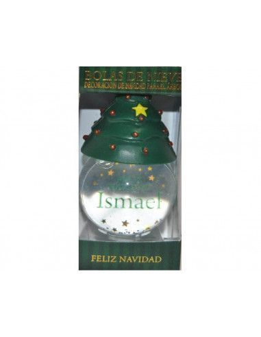 BOLA DE NAVIDAD ISMAEL